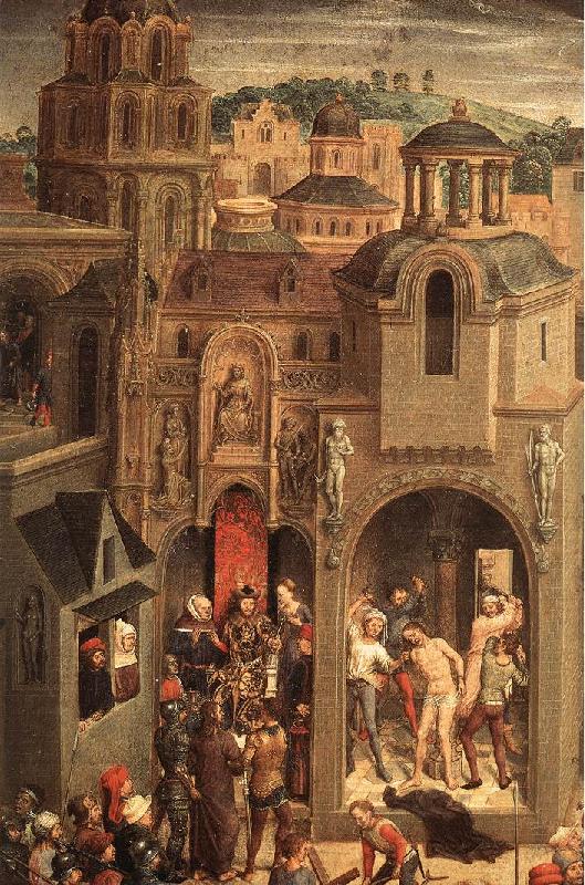 MEMLING, Hans Scenes from the Passion of Christ (detail) sg France oil painting art